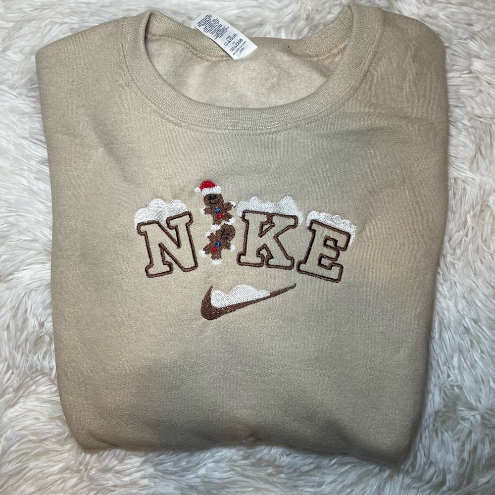 Embroidered sweatshirt